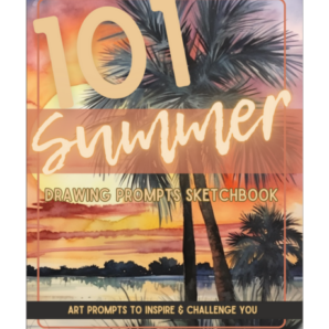 101 summer drawing prompts sketchbook