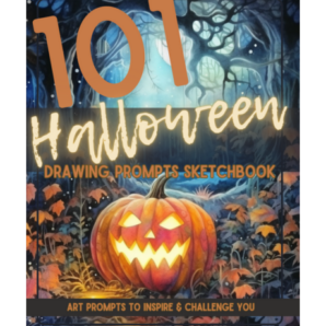 101 halloween drawing prompts sketchbook