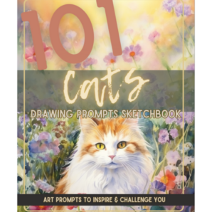 101 cats drawing prompts sketchbook